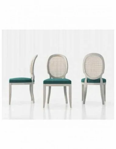 Sillas de comedor tapizadas diseño elegante sillon de salon descalzadora taburetes tapizados (35)