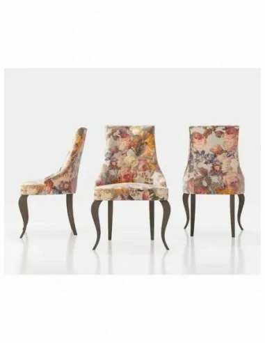 Sillas de comedor tapizadas diseño elegante sillon de salon descalzadora taburetes tapizados (39)