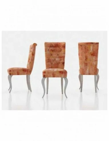 Sillas de comedor tapizadas diseño elegante sillon de salon descalzadora taburetes tapizados (40)