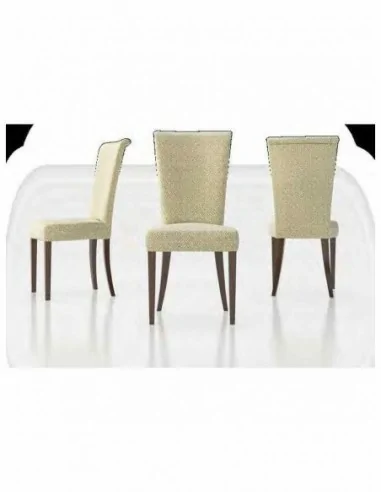 Sillas de comedor tapizadas diseño elegante sillon de salon descalzadora taburetes tapizados (9)