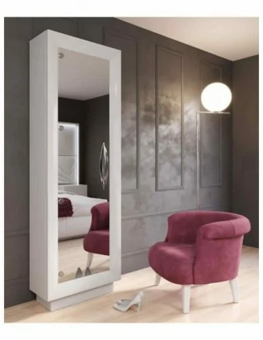 Zapateros modernos con puertas a medida en diferentes tonos de color alta calidad de mobiliario (36)