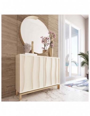 Zapateros modernos con puertas a... Zapateros modernos con puertas a...
