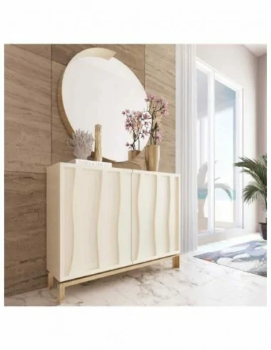 Zapateros modernos con puertas a medida en diferentes tonos de color alta calidad de mobiliario (45)
