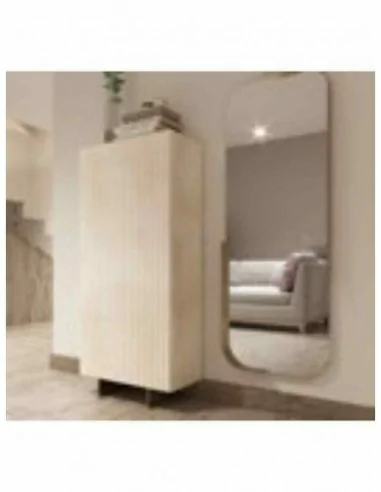 Zapateros modernos con puertas a medida en diferentes tonos de color alta calidad de mobiliario (5)
