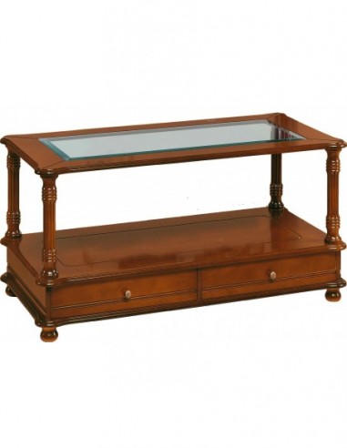 Mesa de centro baja diseño clasico... Mesa de centro baja diseño clasico...