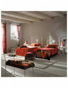 Dormitorio de forja mezcla...