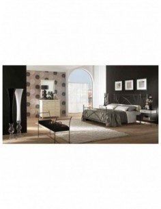 Dormitorio de forja mezcla...