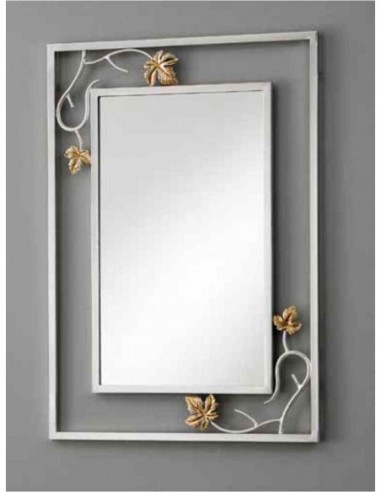 espejo con marco de forja diferentes...