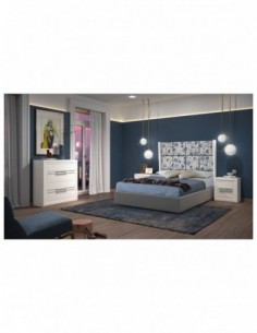 Dormitorio de madera maciza...