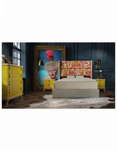 Dormitorio de madera maciza...