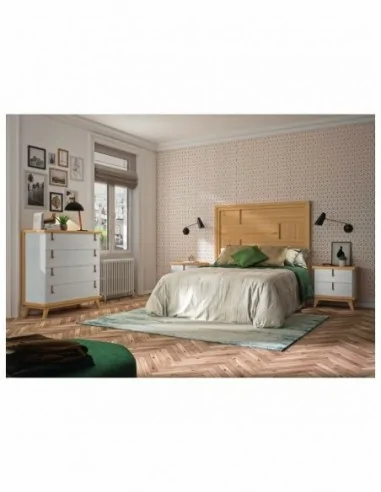 Dormitorio de madera maciza con diferentes acabados  (14)