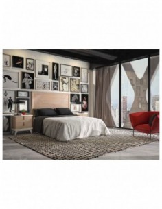 Dormitorio de madera maciza...