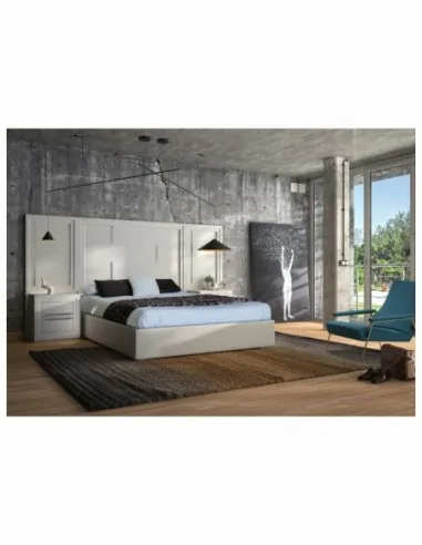 Dormitorio de madera maciza con diferentes acabados  (9)