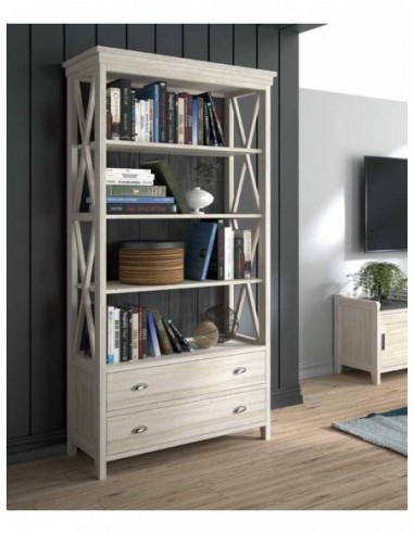 Estanterias librerias a medida hechas...