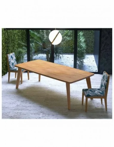 Mesa de comedor mesa de centro a medida diseño nordico madera maciza barnizada o lacada (1)