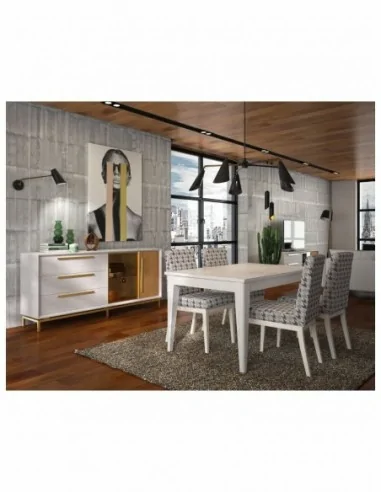 mueble de salon diseño nordico madera maciza diferentes colores barniz o laca vitrina bajo salon (10)