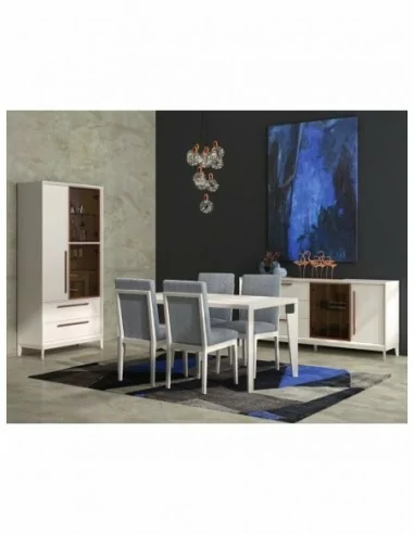 mueble de salon diseño nordico madera maciza diferentes colores barniz o laca vitrina bajo salon (14)