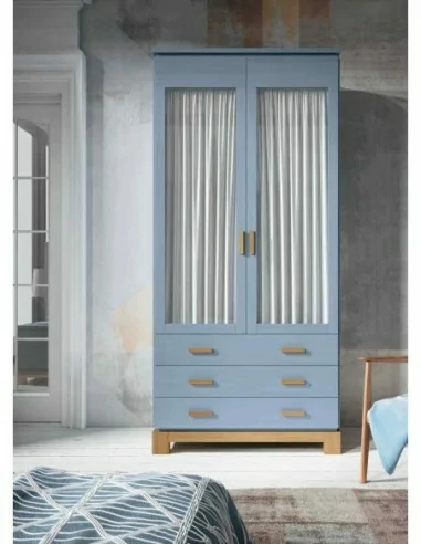 Armario de dormitorio de matrimonio estilo provenzal clasico con colores lacados o barnizados (13).jpg