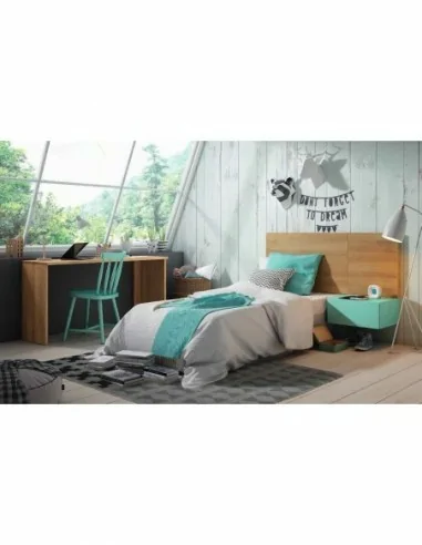 Dormitorio juvenil a medida estilo clasico con literas cabeceros mesitas lacada o barnizada  (14).jpg