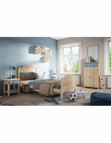 Dormitorio juvenil a medida estilo clasico con literas cabeceros mesitas lacada o barnizada  (24).jpg
