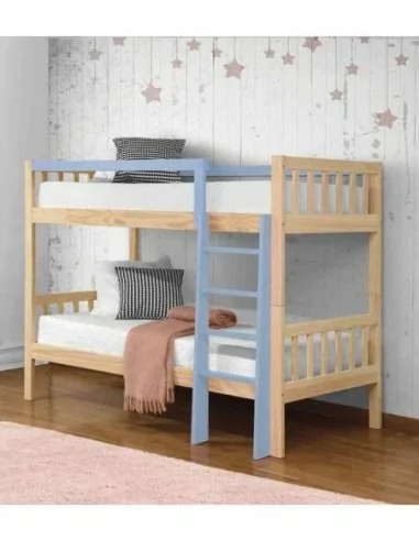 Dormitorio juvenil a medida estilo clasico con literas cabeceros mesitas lacada o barnizada  (8).jpg