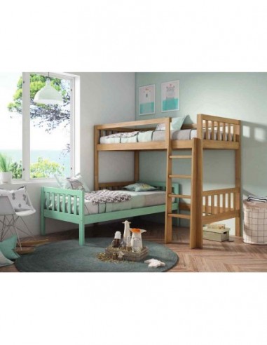 Dormitorio juvenil a medida estilo...