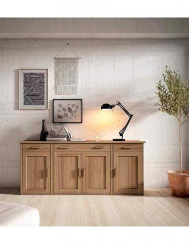 Salon de madera diseño moderno con...