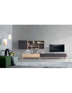 Salon de madera diseño...