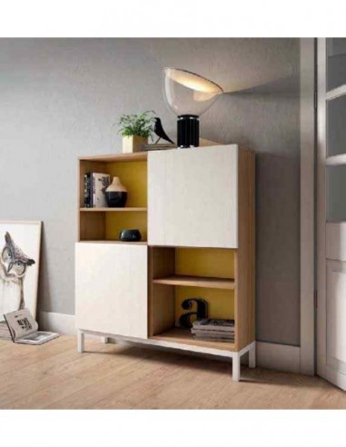 Salon de madera diseño moderno con...