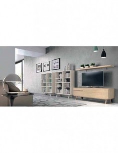 Salon de madera diseño...