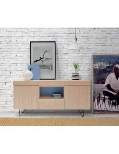 Salon de madera diseño...