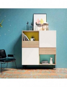 Salon de madera diseño...