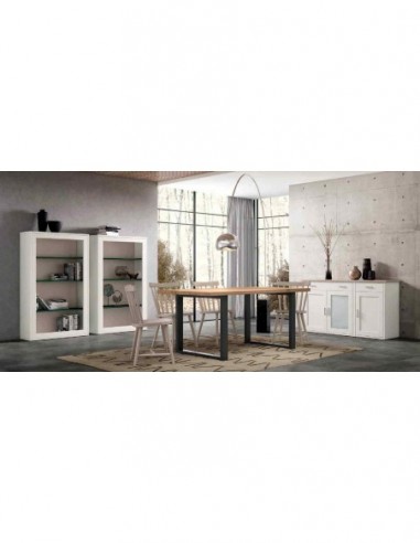 Salon de madera diseño moderno con...