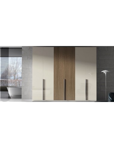 Armario a medida puertas batientes o correderas personalizables interior con diferentes colores (1)