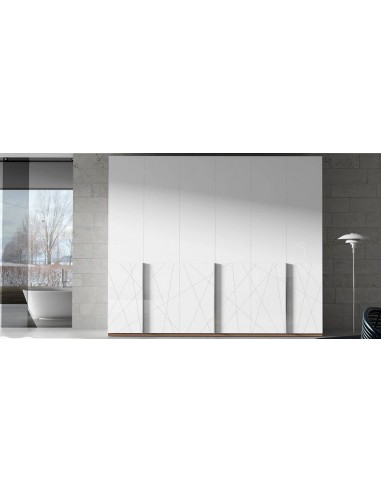 Armario a medida puertas batientes o correderas personalizables interior con diferentes colores (8)