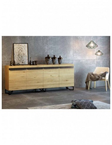 Salon comedor diseño industrial...