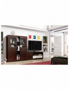 Salon diseño rustico...