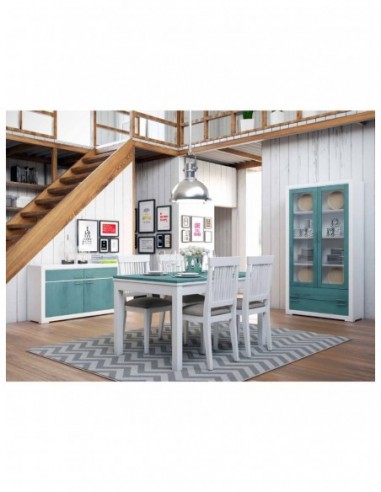 Salon diseño rustico colonial...