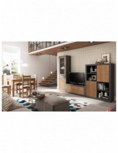 Salon diseño rustico...