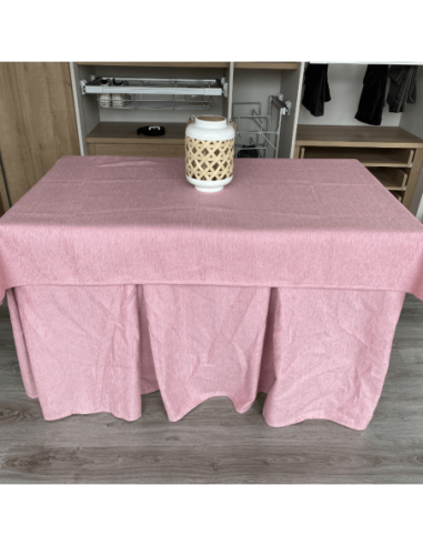 Ropa elegante 10 pliegues Rosa con...