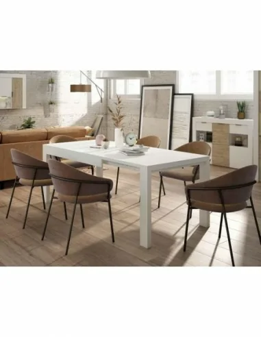 Mesas de comedor diseño moderno elevable a comedor diferentes acabados (6)