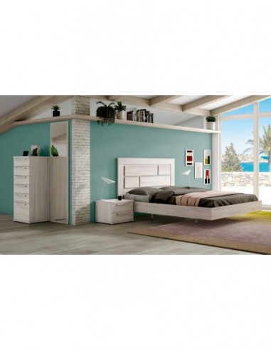 Dormitorio matrimonio diseño nordico...