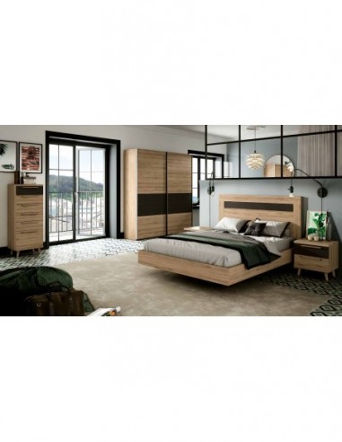 Dormitorio matrimonio diseño nordico...