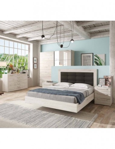 Dormitorio matrimonio diseño nordico...