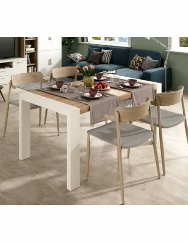 Mesas de comedor y mesas de centro elevables o finas con colores a juego con salon (5)