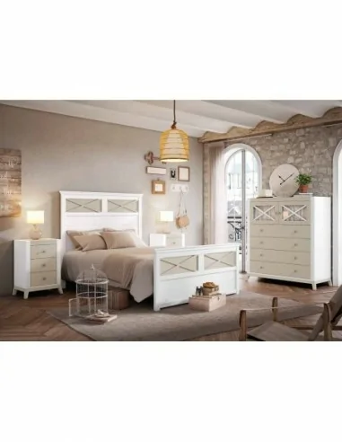 Dormitorio juvenil a medida con escritorio cabeceros camas nido con armario a conjunto (16)