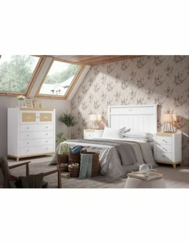 Dormitorio juvenil a medida con escritorio cabeceros camas nido con armario a conjunto (17)