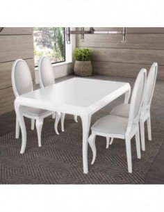 mesa comedor silla madera a...