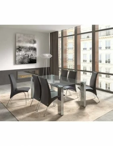 Mesas de salon centro y elevables con cristal diseño moderno diferentes medidas (12)