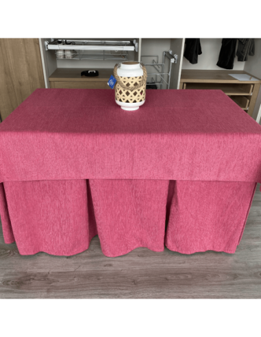 Ropa elegante 10 pliegues Fucsia con... Ropa elegante 10 pliegues Fucsia con...